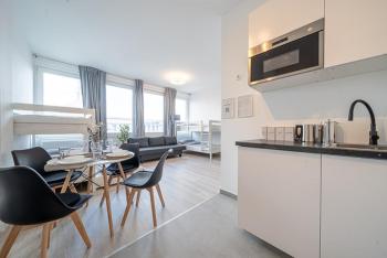 7 Modern city studio for 7 Bogenhausen near Messe Munich, Мюнхен (фото 3)