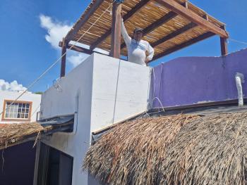 Casa Cebra by the beach -Roof top lounge! Playa del Niño, Cancún (fotografie 4)
