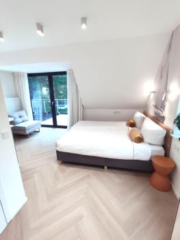 Maritim Studio mit grosszügigen Balkon Freier Strassenparken, Hamburk (fotografie 3)