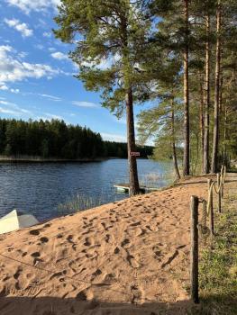Cottage with lake property & own beach, Rättvik (foto 4)