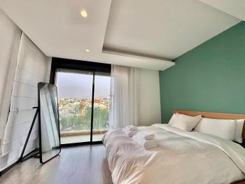 Cocon Luxueux 1 BR, Panoramic View, Parking, Casablanca (fotografie 4)