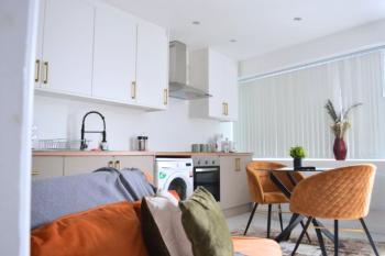 Stylish 1 Bed Apartment 5, free parking 5 mins to CityCentre, Birmingham (fotografie 2)