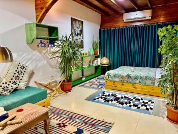 Beach front studio with huge roof top terrace, Dahab (fotografie 3)