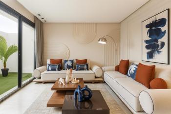 Utopia Stays - Appartement Lumineux, Ambiance Raffinée, Casablanca (fotografie 2)