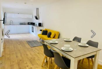 Stylish, Spacious 2-Bed Apartment, Guests 5, Contractor-Friendly, Secure Parking, Free Wi-Fi, Gloucestershire (foto 3)
