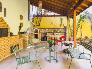 Espaço gourmet e home-office na Granja, São Paulo (fotografie 2)