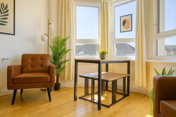 Walk to Hydro and SEC Modern 3BR Free Parking, Glasgow (Foto 2)