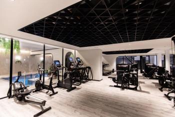 Luxe Apartment in M1 with Pool, Gym & Spa, Manchester (Foto 5)