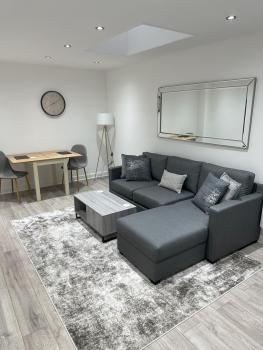 Stylish City Retreat with Views & Court Yard, Leeds (Foto 3)