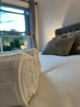 Stylish City Retreat with Views & Court Yard, Leeds (Foto 5)
