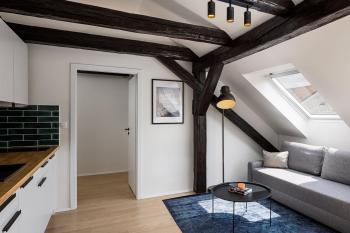 Under the Beams - Designer Prague Old Town Loft, Praha (fotografie 5)