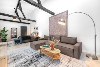 Mitte Loft group & family friendly, 150m2, 2BRs, 2Bathrooms, living & dinning room , 4 - 8 Guests, Berlín (fotografie 3)