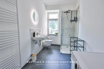 NUVANA Moderne 3-Zimmer Wohnung mit Balkon, Arbeitsplatz & 10min zur Innenstadt, Leipzig (photo 5)