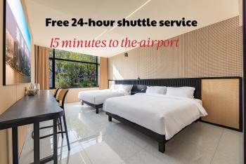珠珠酒店上海浦东机场店Shanghai Zhuzhu Hotel - 24-hour free airport pick-up and drop-off Airport, 24-hour professional butler service, spacious room layout with great sense of space, complete kitchen facilities, relaxing spa massage service, Shanghai (Foto 2)