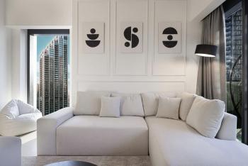 Restay Homes at Act Towers - Pool access with Burj View, Дубай (фото 5)