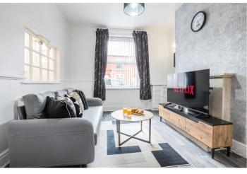 Modern 3BD House - Free parking - Fast WiFi, Mánchester (foto 2)