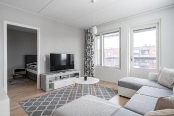 Spacious 2BR Apt - Sauna & Lake Views, Jyväskylä (Foto 2)