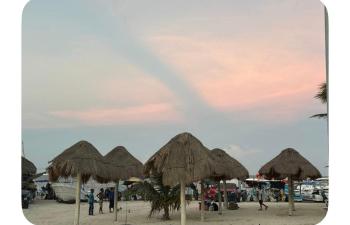 Playa blanca, Cancún (fotografie 2)