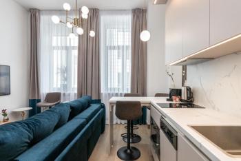 Experience World Class Service at New, Quiet, Premium Design Apartment in City centre, Self Check-In, Rīga (photo 3)