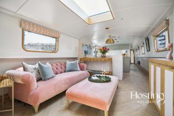 The Opal - Luxury 2-Bed Houseboat, Londyn (zdjęcie 2)