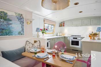 The Opal - Luxury 2-Bed Houseboat, Londyn (zdjęcie 3)