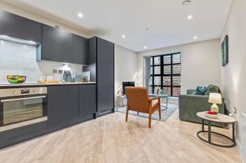 Stylish 1 Bed Flat by 53 Degrees Property in Birmingham City Centre, Birmingham (fotografie 5)