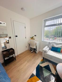 R1 - Luxury Self-Contained Studio Apartment near QE Hospital, Birmingham (fotografie 3)