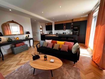 Chic apartment with panoramic view, Caen (zdjęcie 5)