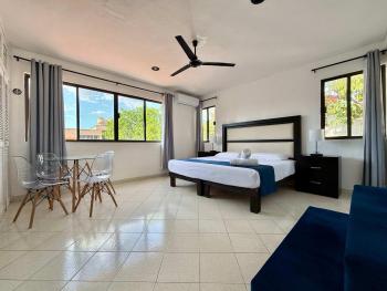 Bright Studio with Shared Pool Access, Mérida (Foto 4)