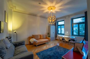 Beautiful old building apartment, Drážďany (fotografie 5)