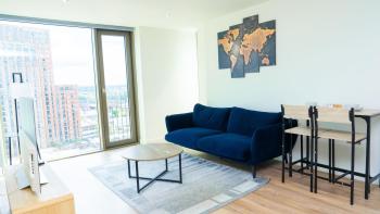 Luxe Apartment in M1 with Pool, Gym & Spa, Manchester (Foto 3)