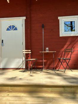 Log cabin with hot tub and views, Ludvigsborg (foto 2)