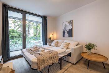 Lovely Studio with Balcony in Residential Area, Прага (фото 5)