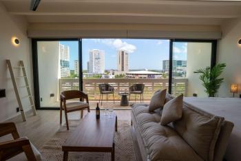 Remote Work Ready Studio with Coworking and Views, Cancún (Foto 3)