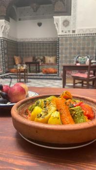 Rooms in Dar Drouj, a special 14th century house Riad, Fez (zdjęcie 4)