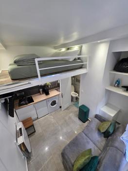 Studio cosy avec mezzanine, Paris (photo 2)