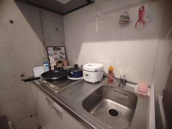 302Room,7-minute walk from Uguisudani Station located on the 3nd floor of an apartment-style building Twin room No elevator, Tokio (fotografie 4)