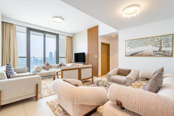 Superhost- Elegant Downtown 3BR , Burj Khalifa View, Дубай (фото 2)