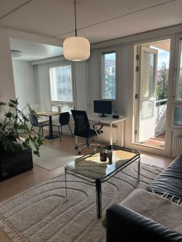 Cozy Studio with Private Sauna in a Peaceful Area, Helsinki (Foto 2)