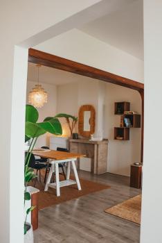 Stylish accommodation with dressing room & workspace, Antverpy (fotografie 3)