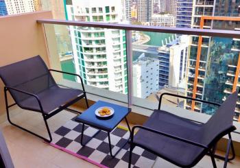 JW Marriott Stylish 1BR - Marina View - Direct Dubai Marina Mall Access - Pool & Gym - Free Parking, Dubai (photo 5)