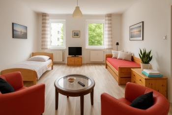 Private Room in 2 rooms flat, 15mins direct U-Bahn to Hbf-Self-Check-In, Hamburgo (foto 2)
