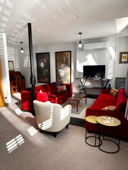 Stylish 2 bed, central city apartment & free park, Dunedin (foto 3)