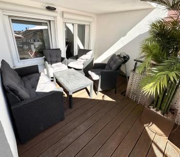 Komfort Oase mit Klimaanlage, Terrasse und Whirlpool, Štutgart (fotografie 5)