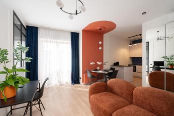 New Old Town flat, Free Parking, TV, Work desk, Monitor, AC, Security, Riga (photo 2)
