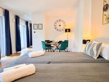 ImmoStay #3 - Penthouse mit zwei Balkonen & Seeblick, Parking & WiFi, Bremen (photo 3)