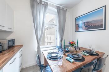 The Rheinsberger Mitte, 80m2, 2BR & Living Room, downtown location, Sleeps 6, Berlín (fotografie 4)