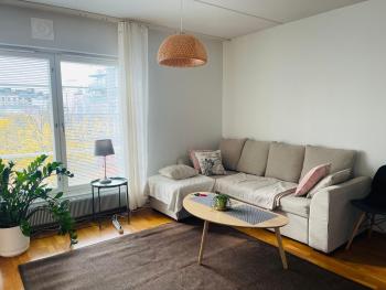 Scandinavian design Stylish 1BR Heart City Center with Balcony 4, Helsinky (fotografie 5)