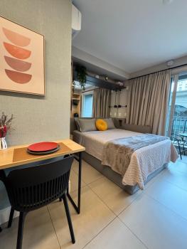 Moderno em Endereço Privilegiado, Pinheiros - Faria Lima - Cama Queen, São Paulo (fotografie 5)