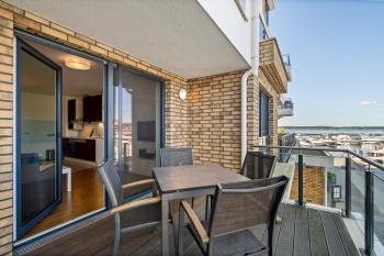 Hafenblick - Wohnung in der Hafenresidenz mit Balkon & Wasserblick, Waren (fotografie 3)